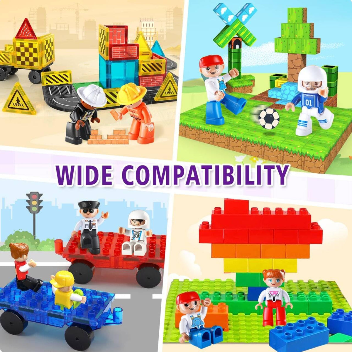 Feoxialy safety-first figures designed for durable kid-friendly magnetic play