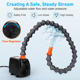 FEOXSHAL water table pump no-drill installation saves setup time.