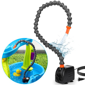 FEOXSHAL water table pump setup demonstrates tool-free installation for quick play.