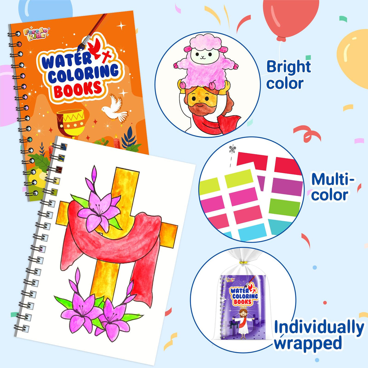 FEREDO KIDS pets-pattern coloring book suitable for classroom or home coloring.