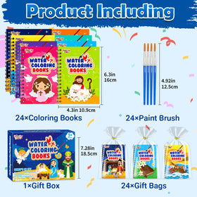 FEREDO KIDS unicorn-pattern coloring book encourages imaginative play and color learning.