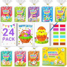 FEREDO KIDS Easter coloring book set cover featuring unicorns and princesses for party fun
