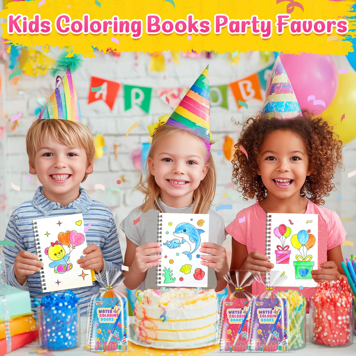FEREDO KIDS gift bags, sturdy party loot carriers ready for distribution.