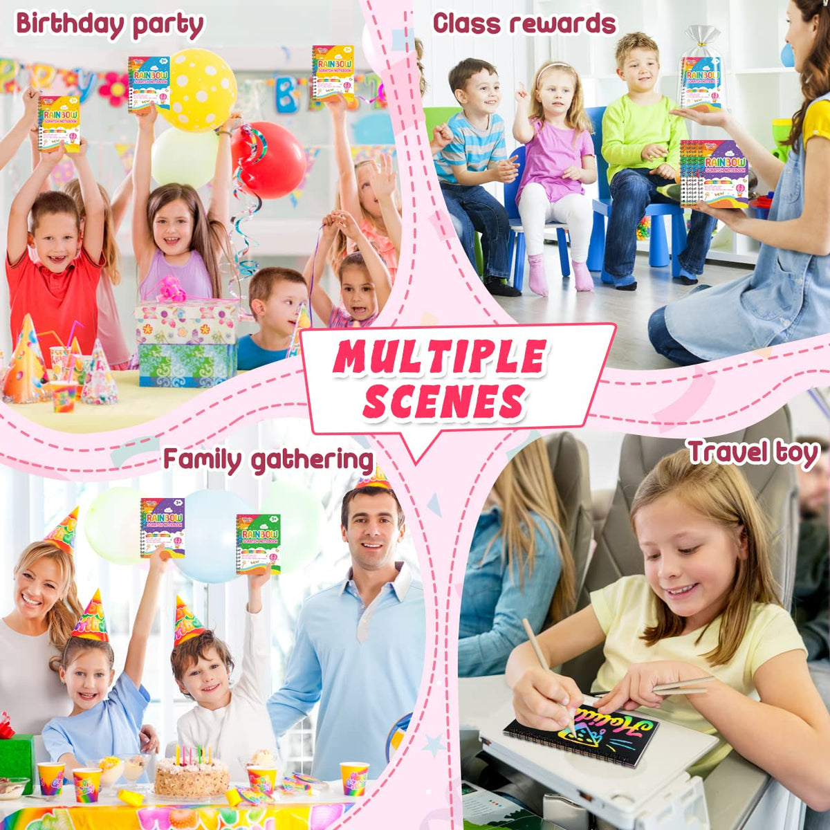 FEREDO KIDS party favors bulk perfect for birthdays and classroom celebrations