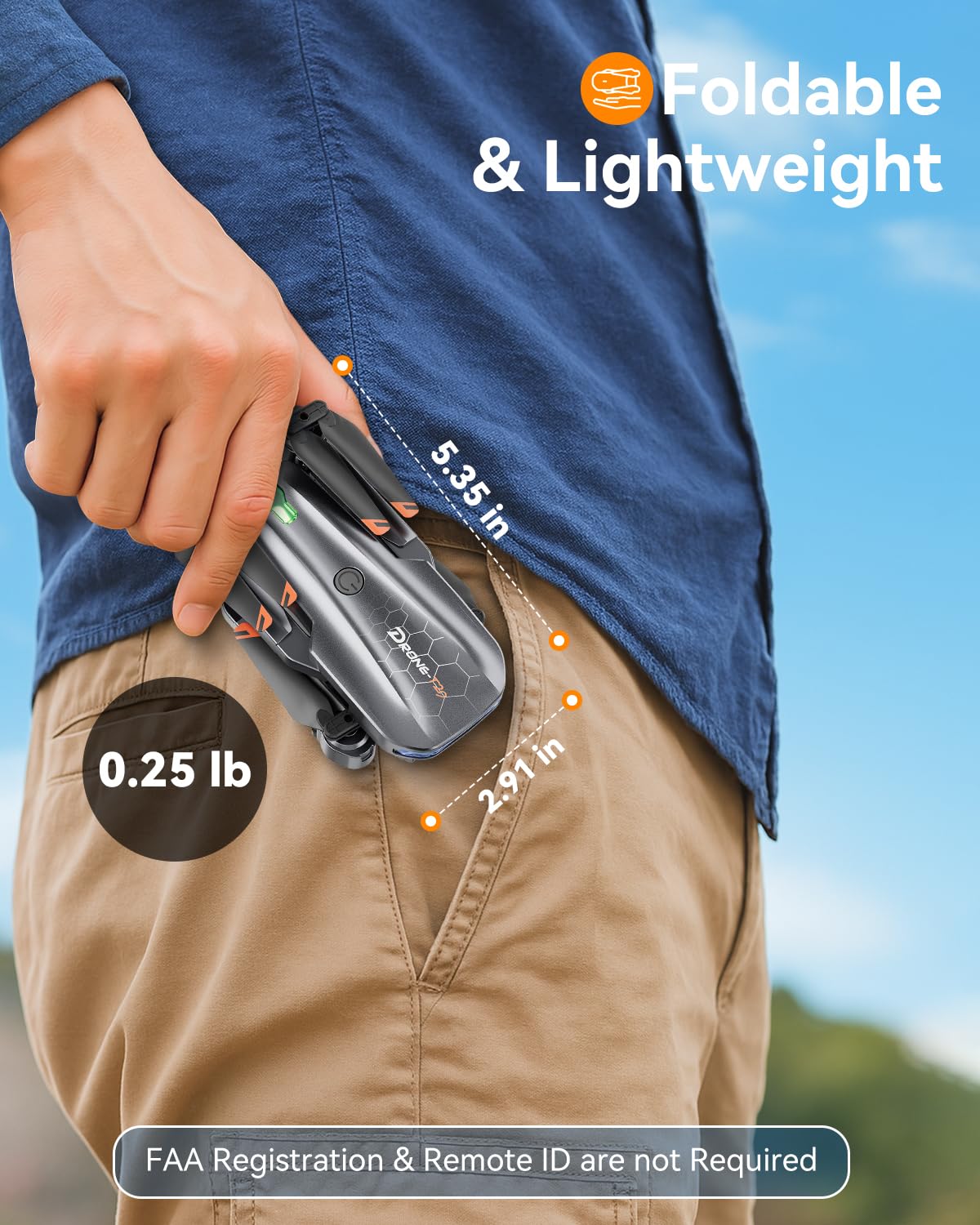 FERIETELF T29 one-key takeoff landing simplifies beginner flights.