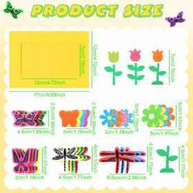 Ferraycle spring felt frames sized 17x12 cm, perfect for photo keepsakes.
