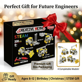 Ferthor Fun Erector Set packaging box with full contents