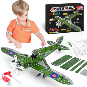 Ferthor Fun hurricane fighter model kit assembly with durable metal parts for long-lasting fun.