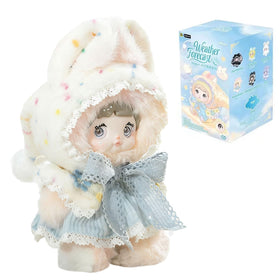 Fesuphy Nommi Weather Rainbow plush for cozy desk display and hugs.