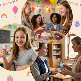 Feuid Gniea spring party favors for Easter and birthdays
