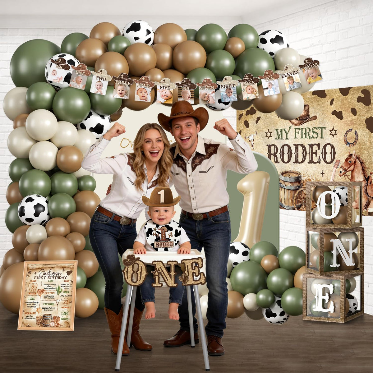 Fexivo balloon arch setup creates a playful entry for the party.