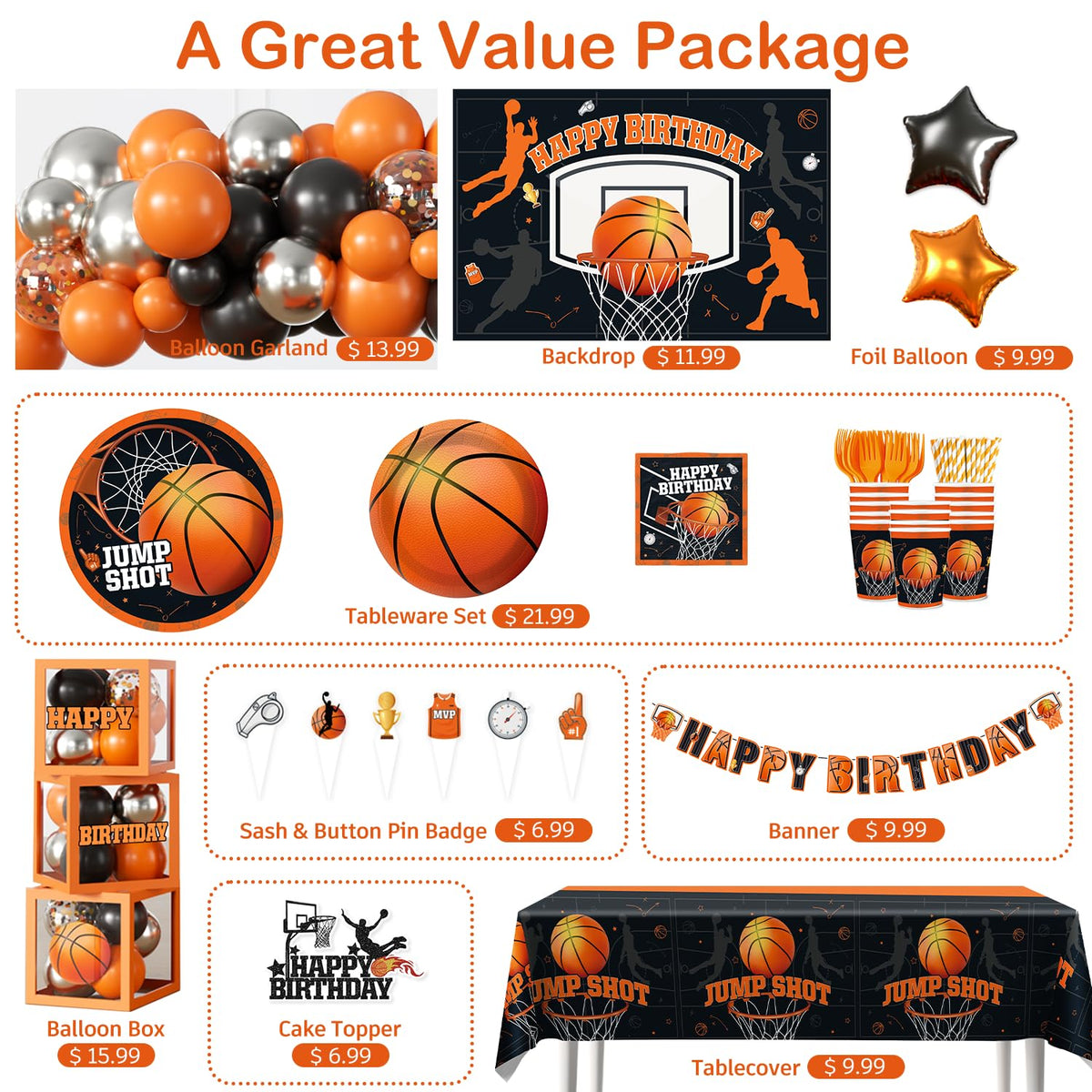 Fexivo basketball plates 7inch provide quick, mess-free servings.