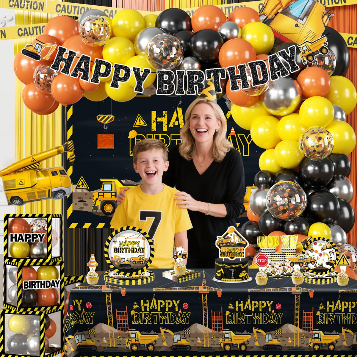 Fexivo cupcake toppers and cake topper bundle for themes