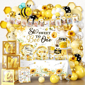 Fexivo first bee day backdrop for adorable photo moments.