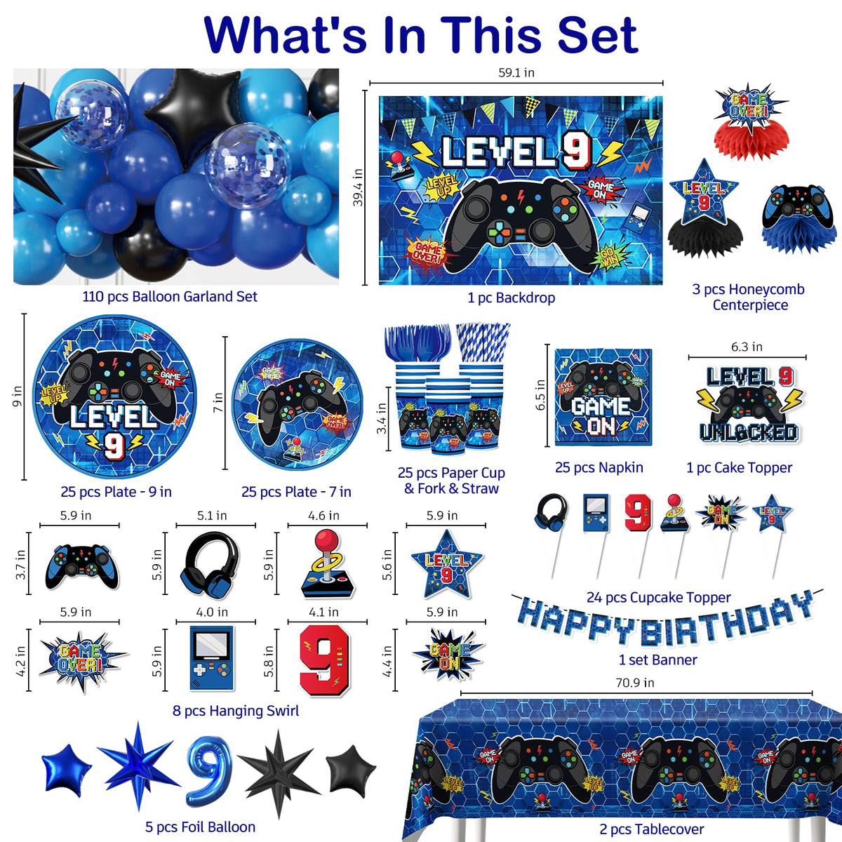 Fexivo Level 9 latex balloons add color and durability for fans.