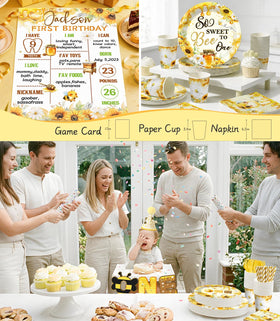 Fexivo napkins and cups keep party clean and stylish.
