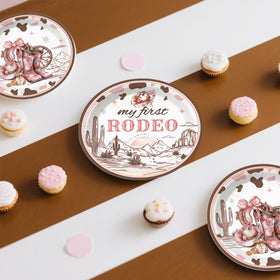Fexivo rodeo foil balloons provide sparkling birthday highlights.
