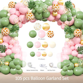 Fexivo safari balloons set in three sizes, for a festive look.