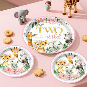 Fexivo two wild number balloon, perfect age marker and centerpiece.