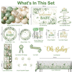 Fexivo Welcome Baby backdrop for memorable photos