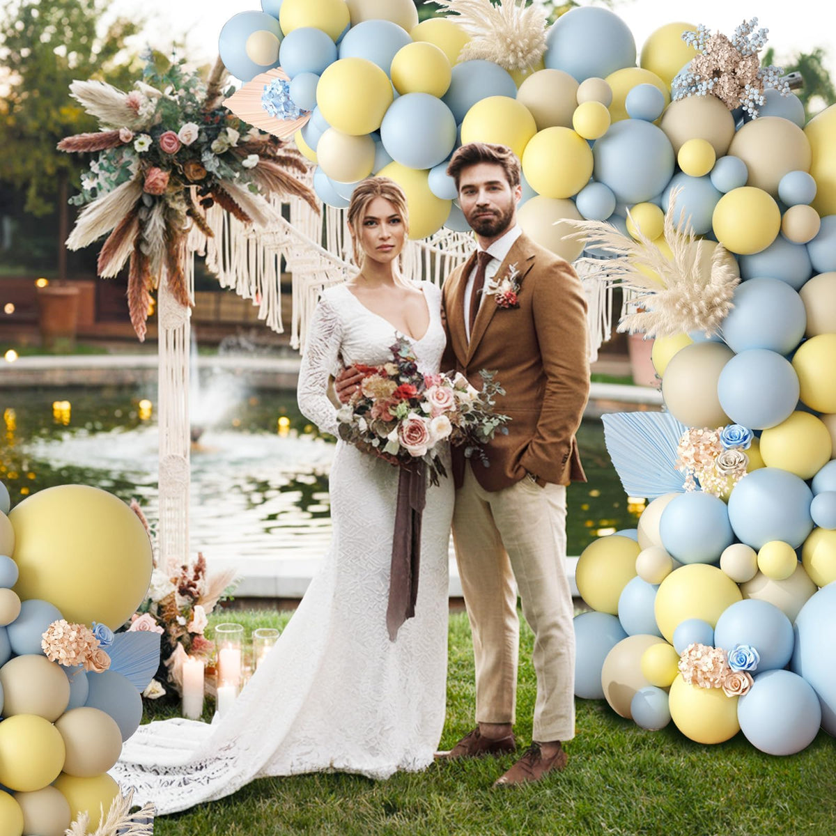 FEYG easy balloon arch assembly kit demonstrates quick, mess-free decor creation
