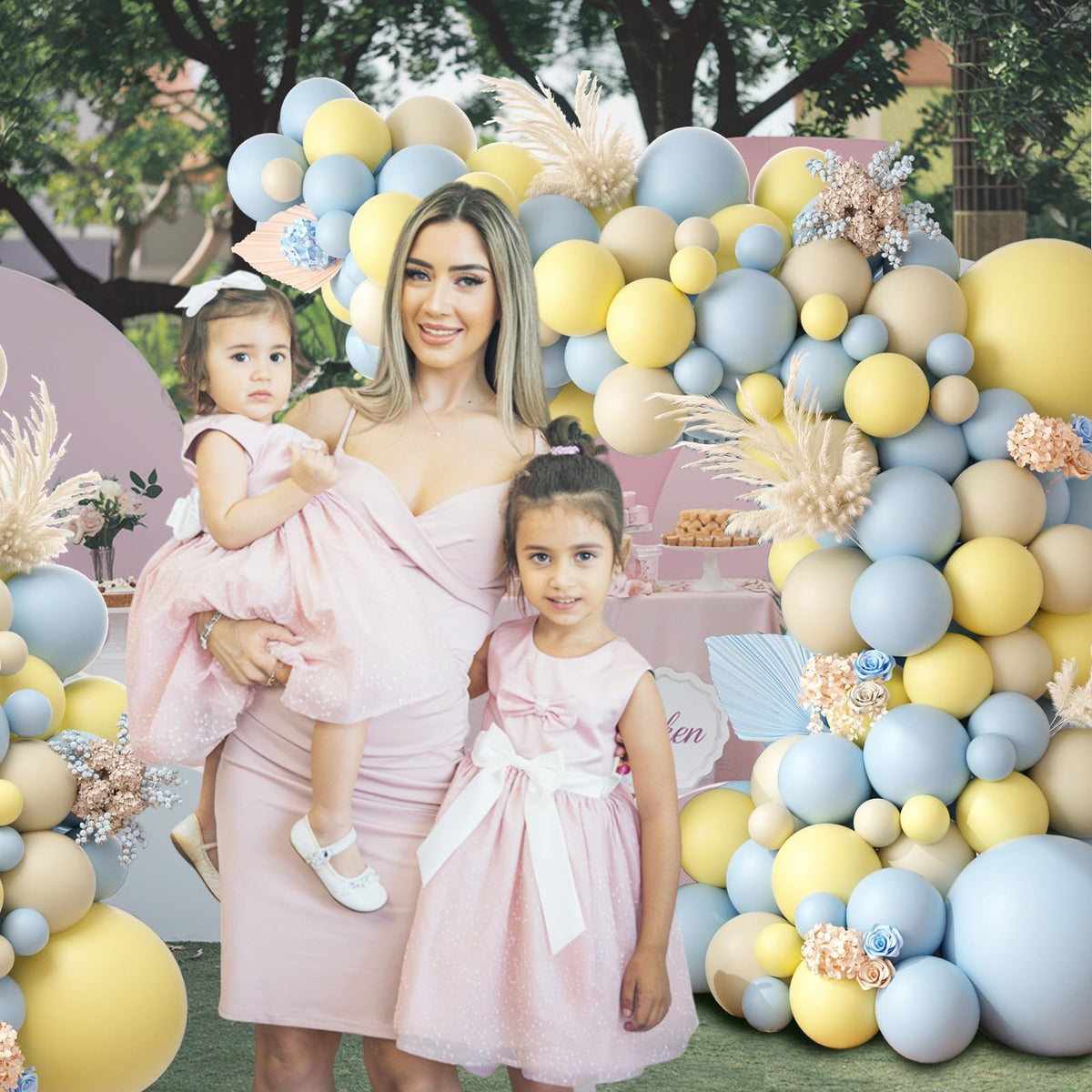 FEYG gender reveal and baby shower backdrop option for memorable photos