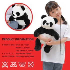 FFxiong panda plush gift-ready packaging ideal for gifting occasions.