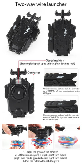 FGFXL Battling Top foam pads protect tops during transport and storage.