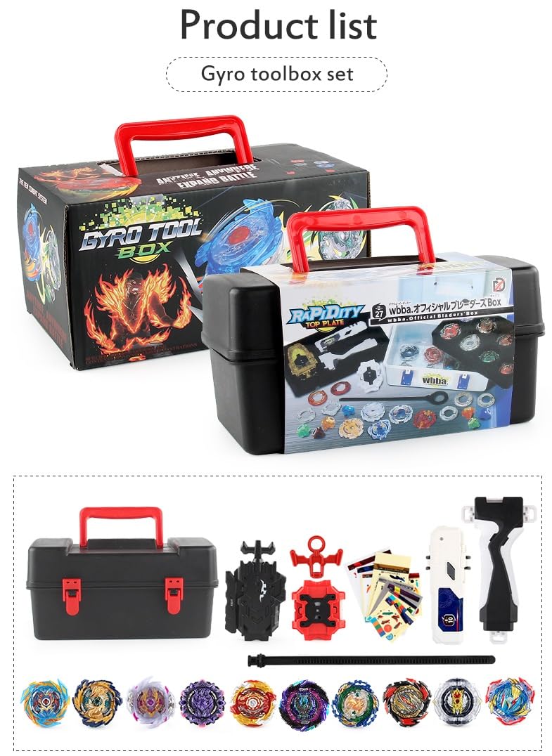 FGFXL Battling Top gift box is a ready-made present for kids.