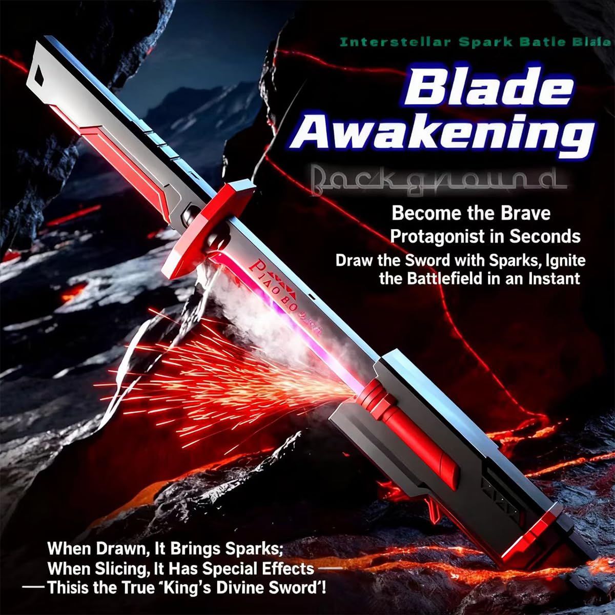 FGGHFT Spark Saber hit-sensitive sound effects for dynamic duels