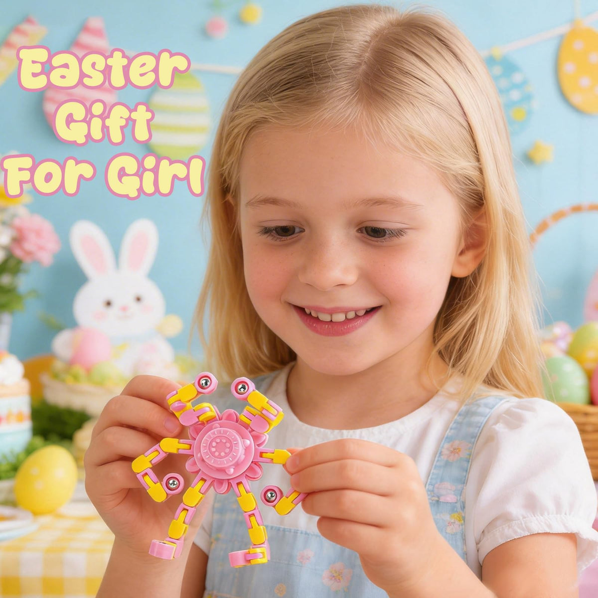 FGYLYOX pink spinner kit suitable for classrooms and home play