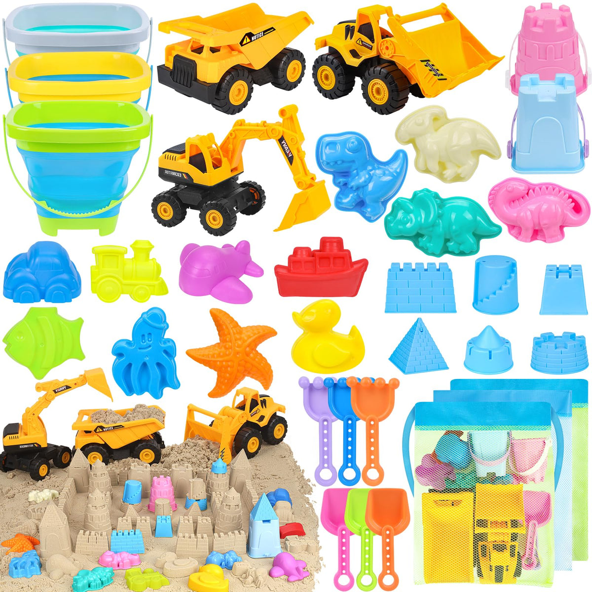 FHOZGECY dumper toy for engaging beach play and sand digging.