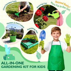 FHOZGECY kids apron guards clothing while watering and planting