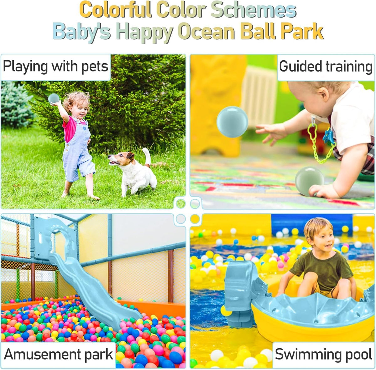 FHRILEK smooth-surface balls resist dirt for quick cleaning