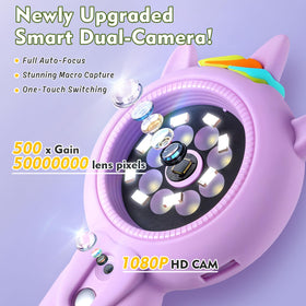 FHskFH Kids Microscope makes a thoughtful STEM gift for curious kids.