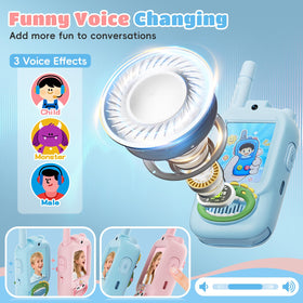 FHskFH video walkie talkies long range for adventures outdoors and clear connections.