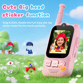 FieGsom long-range walkie talkie enables reliable indoor and outdoor communication.