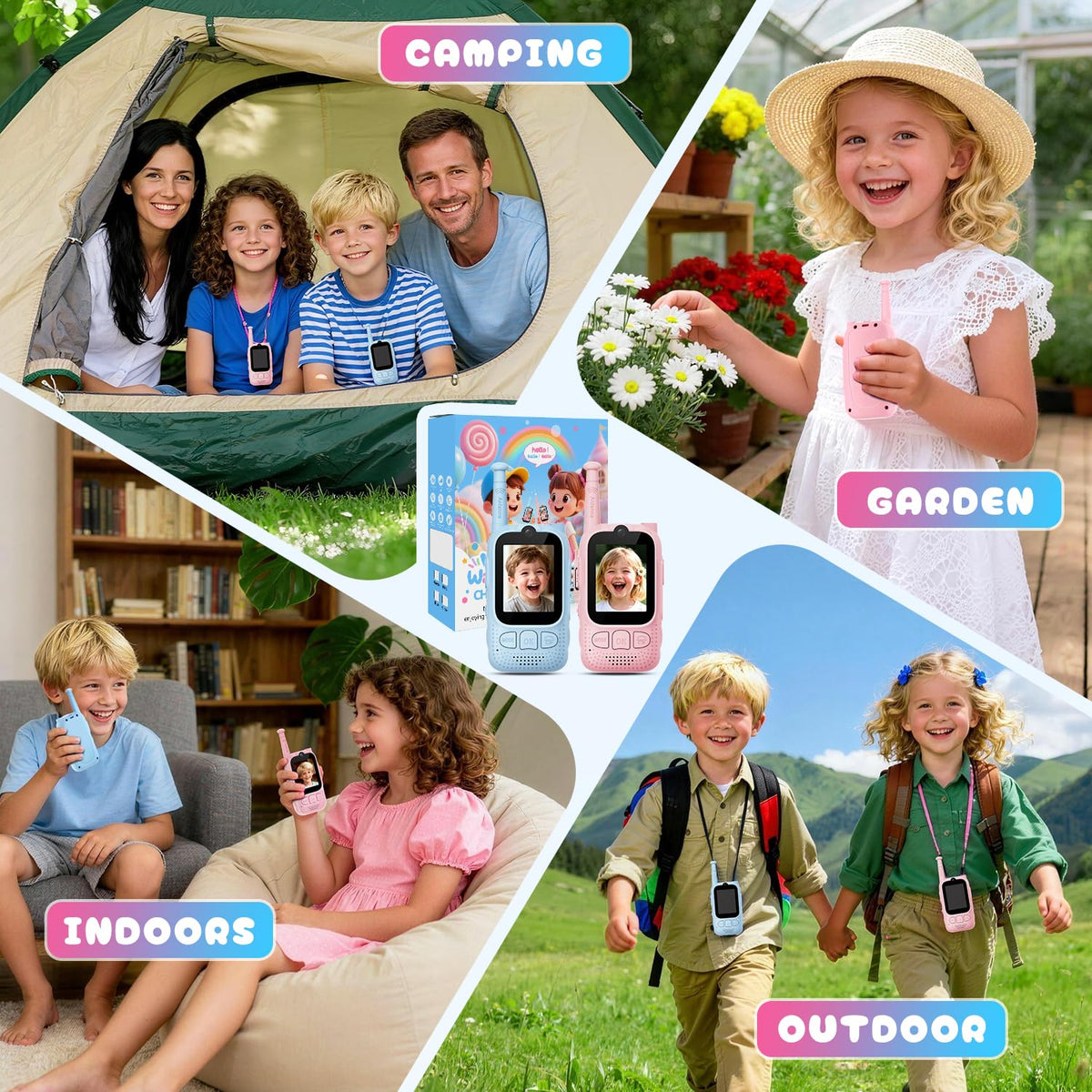 FieGsom ideal for outdoor adventures like camping and scavenger hunts.