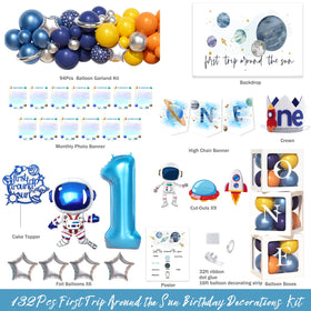 Fiesec astronaut foil balloon serves as a focal point for photos