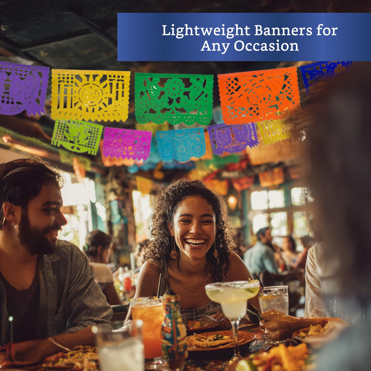 Fiesta Wraps papel picado designs suit Dia de Muertos celebrations