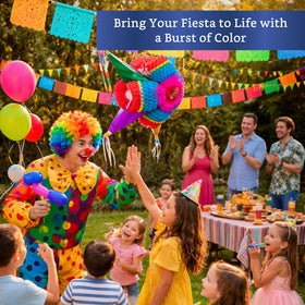 Fiesta Wraps Mexican Pinata handmade craft adds unique character