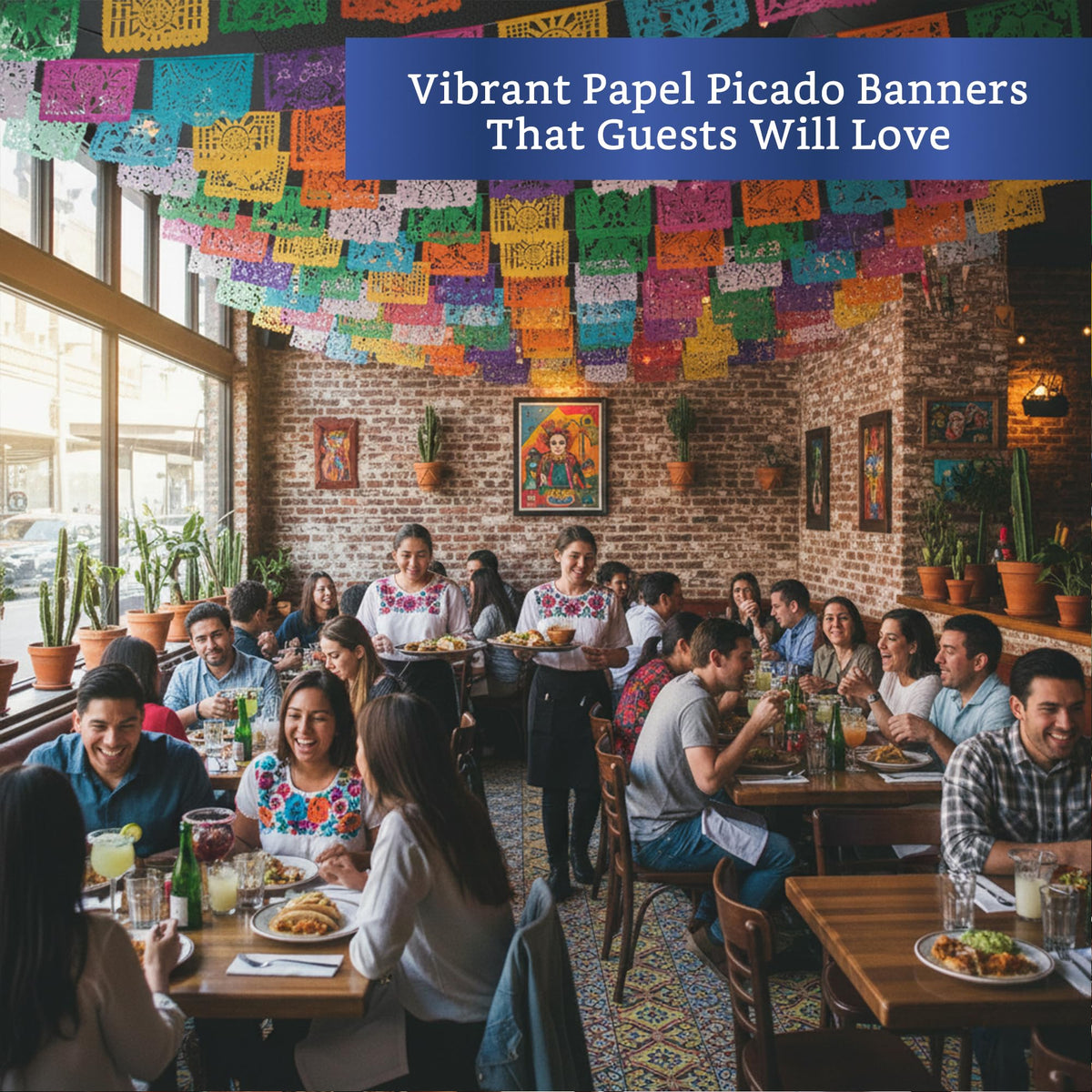 Fiesta Wraps banners create memorable photo-worthy backdrops
