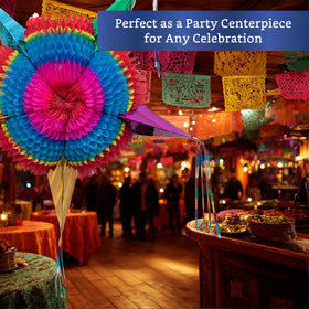 Fiesta Wraps versatile pinata for birthdays, Día de Muertos, and more.