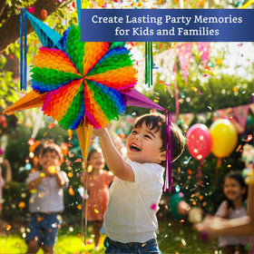 Fiesta Wraps 26-inch pinata, large centerpiece for celebrations.