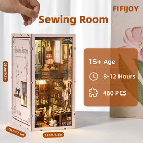 fifijoy Book Nook Kit ironing station clean, tidy finishing area