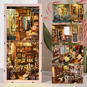 Fifijoy Book Nook Kit miniature sewing machine adds realistic touch to your desk display