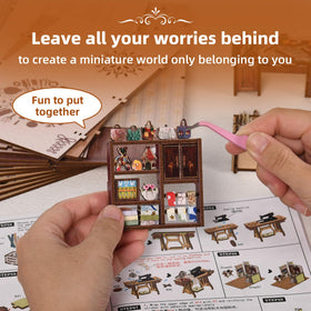 fifijoy Sewing Room PVC sheets for durable miniatures