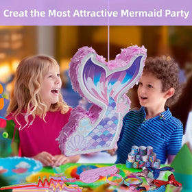 FIGEPO Mermaid stickers pack for decorating and party favors.