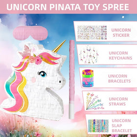 FIGEPO unicorn silicone bracelets as colorful party favors.