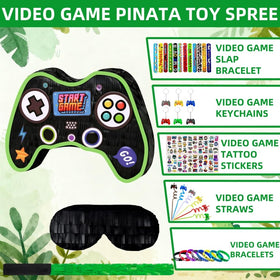 FIGEPO video game pinata set slap bracelets add interactive accessories